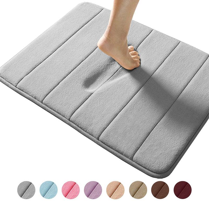 Water Absorption Anti-Skid Bathroom Mat Carpet Coral Velvet Slow Rebound Mat Carpet for Kitchen Bath Floor Home Non Slip Supply
Water Absorption Anti-Skid Bathroom Mat Carpet Coral Velvet Slow Rebound Mat Carpet for Kitchen Bath Floor Home Non Slip Supply