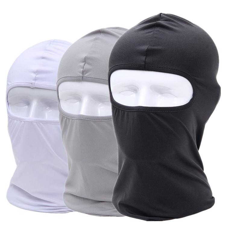 Winter Fleece Balaclava Full Face Masks Thermal Warmer Cycling Hood Liner Sports Ski Bike Riding Snowboard Shield Hat Cap