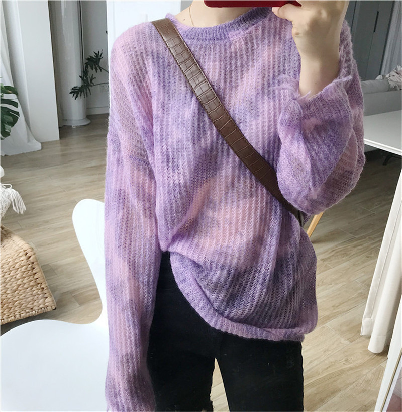2021 New High-end Autumn Mohair Camouflage Sweater Loose for Female Digital Flower Printed Mesh DW8C, Pink
2021 New High-end Autumn Mohair Camouflage Sweater Loose for Female Digital Flower Printed Mesh DW8C, Pink
