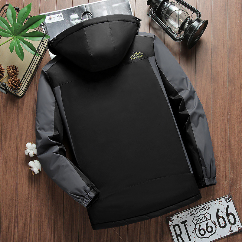 New Men Softshell Outdoor Jacket Men Multifunction Windproof Waterproof Jacket Male Winter Sailing Mountain&Hiking Outwear 201116