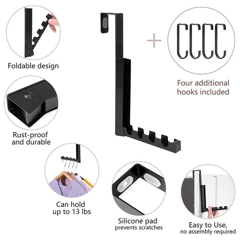 Wall Hook Z-shaped Reusable Black Hook Waterproof and Oilproof Bathroom Kitchen Heavy Duty HFing
Wall Hook Z-shaped Reusable Black Hook Waterproof and Oilproof Bathroom Kitchen Heavy Duty HFing