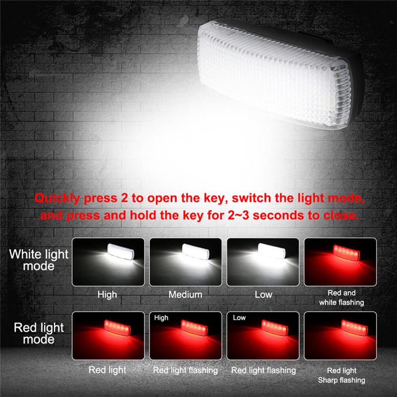 Bicycle light Multifunction LED USB Rechargeable Bike Tail Light Bicycle Safety Cycling Warning Rear Lamp Outdoor Headlamp 7
Bicycle light Multifunction LED USB Rechargeable Bike Tail Light Bicycle Safety Cycling Warning Rear Lamp Outdoor Headlamp 7