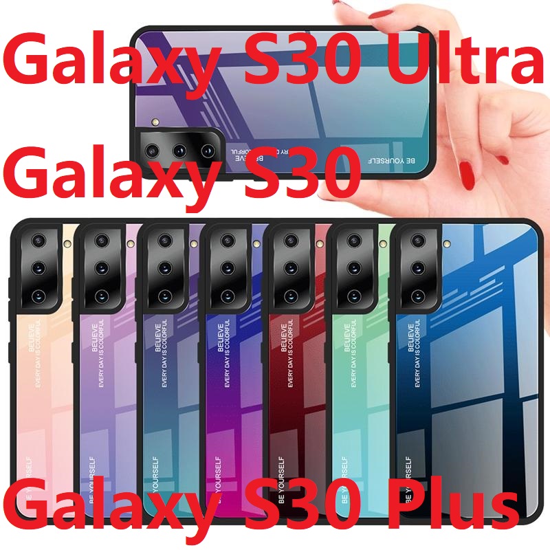 For Samsung Galaxy S21 Ultra Tempered Glass Case Colorful Soft TPU Glossy Gel Skin Galaxy S21 Plus phone cover, 01
For Samsung Galaxy S21 Ultra Tempered Glass Case Colorful Soft TPU Glossy Gel Skin Galaxy S21 Plus phone cover, 01