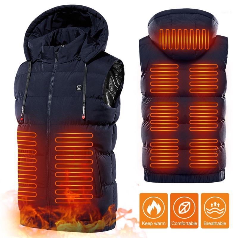 Winter USB Heated Vest Portable Heating Warm Vest Electric Warm Water-Resistant Hooded Tactical for Men Women1, Black 
Winter USB Heated Vest Portable Heating Warm Vest Electric Warm Water-Resistant Hooded Tactical for Men Women1, Black