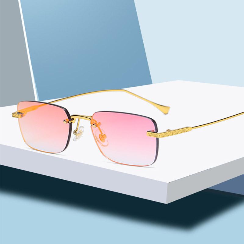 Fashion Mirror Rimless Sunglasses Women Retro Small Rectangle Sun Glasses Brand Designer Colorful Eyewear Female
Fashion Mirror Rimless Sunglasses Women Retro Small Rectangle Sun Glasses Brand Designer Colorful Eyewear Female