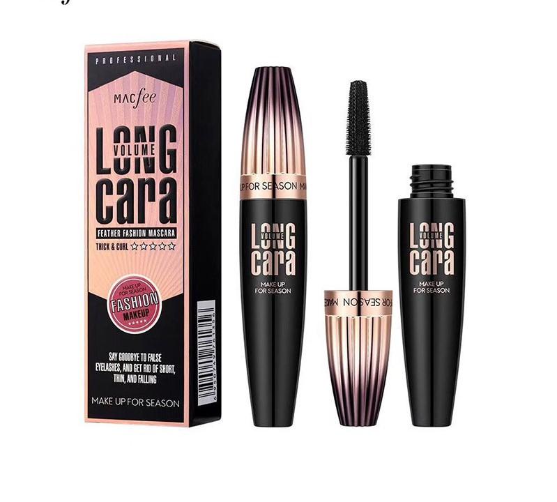 2021 New Eye Makeup Mascara Macfee Long Volume Cara Feather Fashion Mascara Long Roll Become Warped Waterproof Mascara, Black
2021 New Eye Makeup Mascara Macfee Long Volume Cara Feather Fashion Mascara Long Roll Become Warped Waterproof Mascara, Black