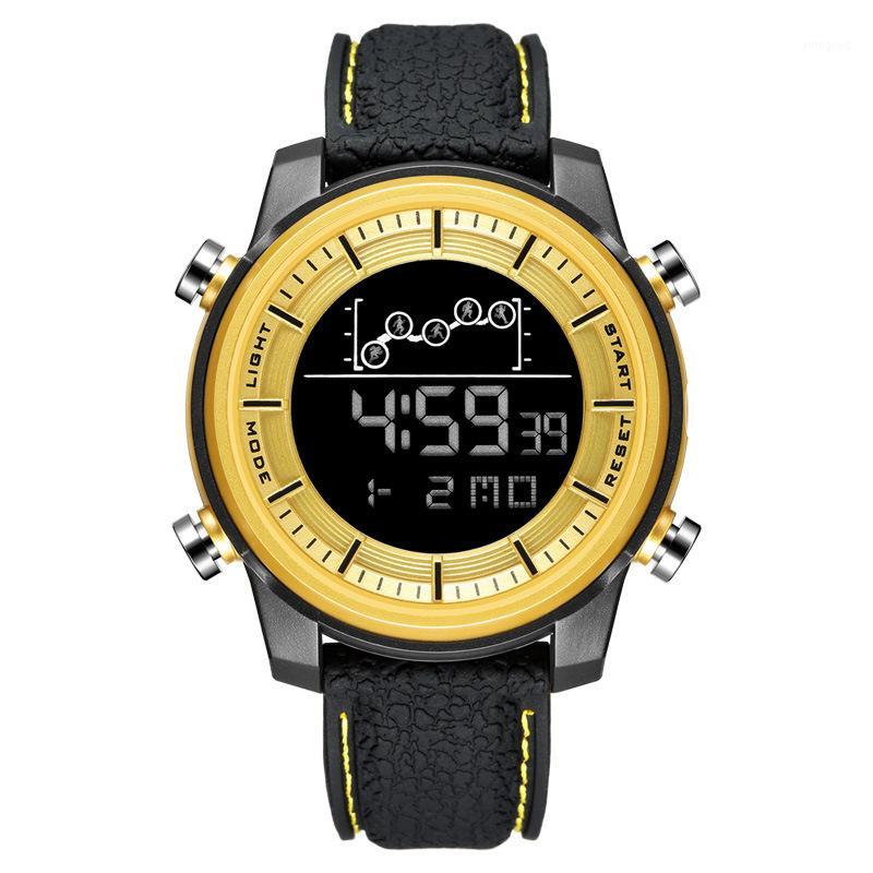 Wristwatches Smael Smill Watch Sports Outdoor Waterproof More Function Men Electronic Watch1, Gold
Wristwatches Smael Smill Watch Sports Outdoor Waterproof More Function Men Electronic Watch1, Gold