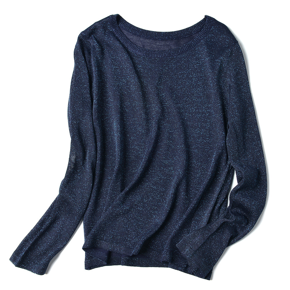 2021 New Knitted Summer t Shirt Women Casual Half Sleeves T-shirt Breathable Elasticity Knitwear Top O-neck Female Tshirt Pu3k, Blue
2021 New Knitted Summer t Shirt Women Casual Half Sleeves T-shirt Breathable Elasticity Knitwear Top O-neck Female Tshirt Pu3k, Blue