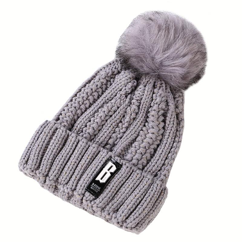 CUHAKCI Winter Skullies Poms Hats Knitted Cap Women Ball Wool Fur Thick Warm High Quality Knit Girls Ski Beanies, M187 pink
CUHAKCI Winter Skullies Poms Hats Knitted Cap Women Ball Wool Fur Thick Warm High Quality Knit Girls Ski Beanies, M187 pink