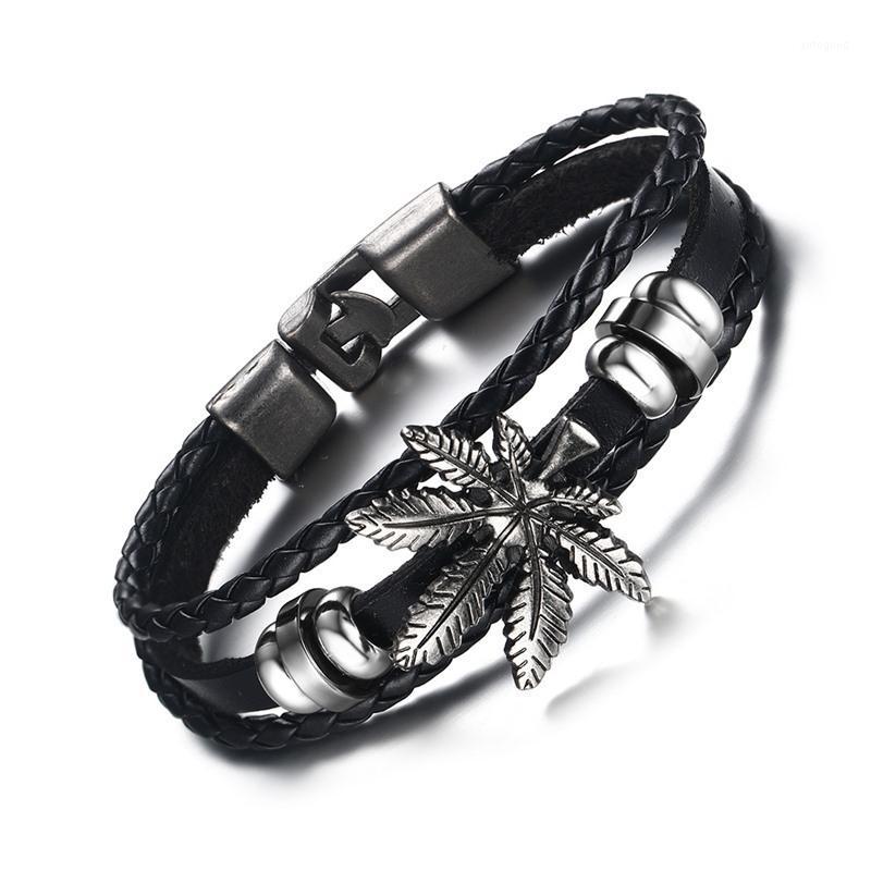 Charm Bracelets Male Bracelet Retro Multilayer Leather Rope For Men Punk Jewelry Vintage Fashion Black/Brown Bangle Hip Hop1
Charm Bracelets Male Bracelet Retro Multilayer Leather Rope For Men Punk Jewelry Vintage Fashion Black/Brown Bangle Hip Hop1