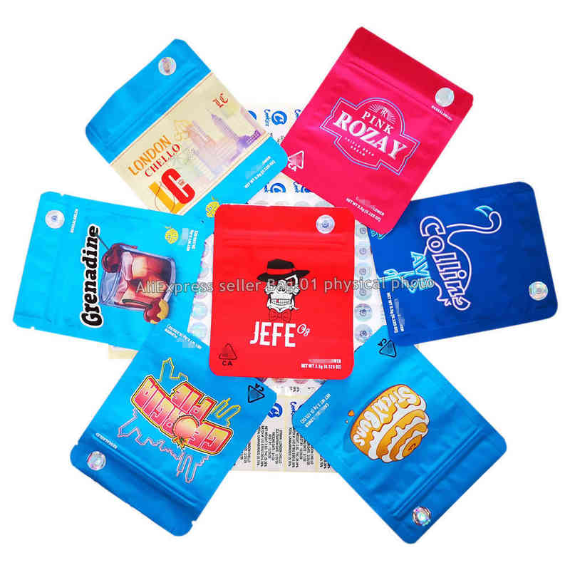 NEW Cookies Bag Mylar Resealable 350mg Packaging ONLY Bag No Any Food Patch Including Anti-counterfeit Signs and Labels H1231
NEW Cookies Bag Mylar Resealable 350mg Packaging ONLY Bag No Any Food Patch Including Anti-counterfeit Signs and Labels H1231
