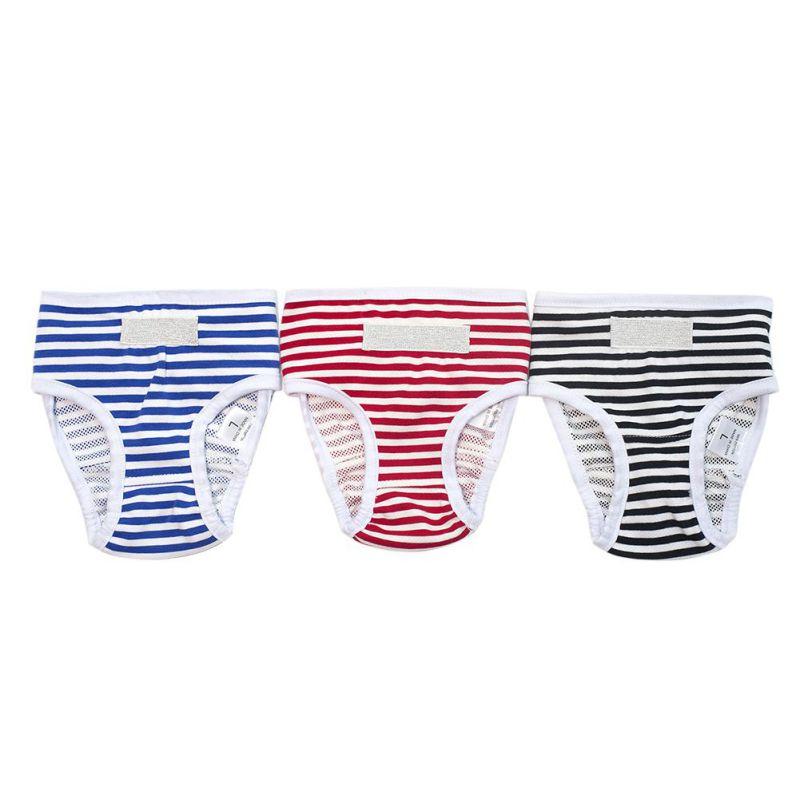 Pet Dog Stripes Shorts Pants Physiological Female Pets Menstruation Hygiene Clothes Underpad Diapers Panties Soft Puppy Supplies
Pet Dog Stripes Shorts Pants Physiological Female Pets Menstruation Hygiene Clothes Underpad Diapers Panties Soft Puppy Supplies