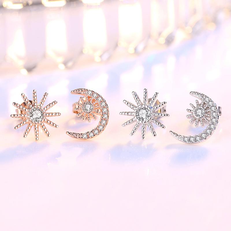 Luxury High Quality Multicolored Mini Cute Star Moon Studs Earrings for Women Genuine Silver Color Accessories Jewelry
Luxury High Quality Multicolored Mini Cute Star Moon Studs Earrings for Women Genuine Silver Color Accessories Jewelry