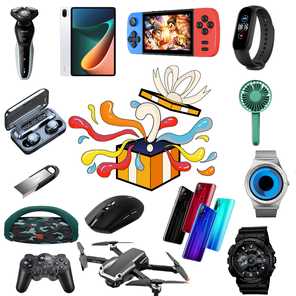 Party Supplies Most Popular Lucky Mystery Box 100% Win Surprise High-quality Christmas Gift More Precious Item Electronic Products Phone Wath Shoes Bags Waiting You
Party Supplies Most Popular Lucky Mystery Box 100% Win Surprise High-quality Christmas Gift More Precious Item Electronic Products Phone Wath Shoes Bags Waiting You