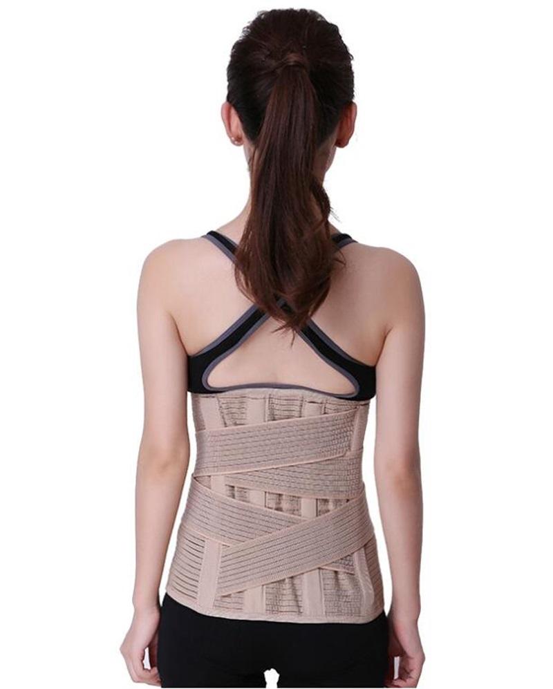 Back Lumbar Waist Support Brace Posture Belt Adjustable Magnetic Bar Therapy Protection Double Banded Lower Pain Fitness Sports, Light yellow
Back Lumbar Waist Support Brace Posture Belt Adjustable Magnetic Bar Therapy Protection Double Banded Lower Pain Fitness Sports, Light yellow