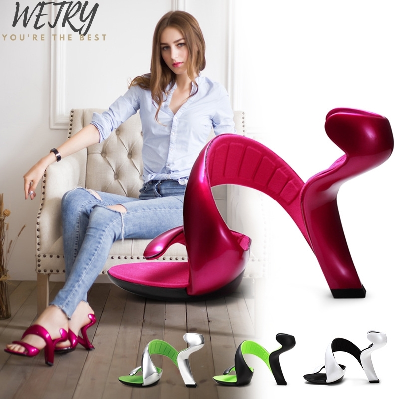 2020 Women Open The Toe Cut Out Strange High Heel Gladiator Sandals Fashion Sexy Snake Shape Bottomless Shoes Q1208, Black
2020 Women Open The Toe Cut Out Strange High Heel Gladiator Sandals Fashion Sexy Snake Shape Bottomless Shoes Q1208, Black