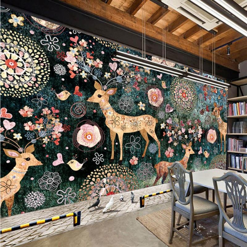 Dropship 3D Photo Wallpaper Stereo Wallpaper American Retro Pastoral Backdrop Sika Deer Lap Mural Custom Living Room, As pic
Dropship 3D Photo Wallpaper Stereo Wallpaper American Retro Pastoral Backdrop Sika Deer Lap Mural Custom Living Room, As pic