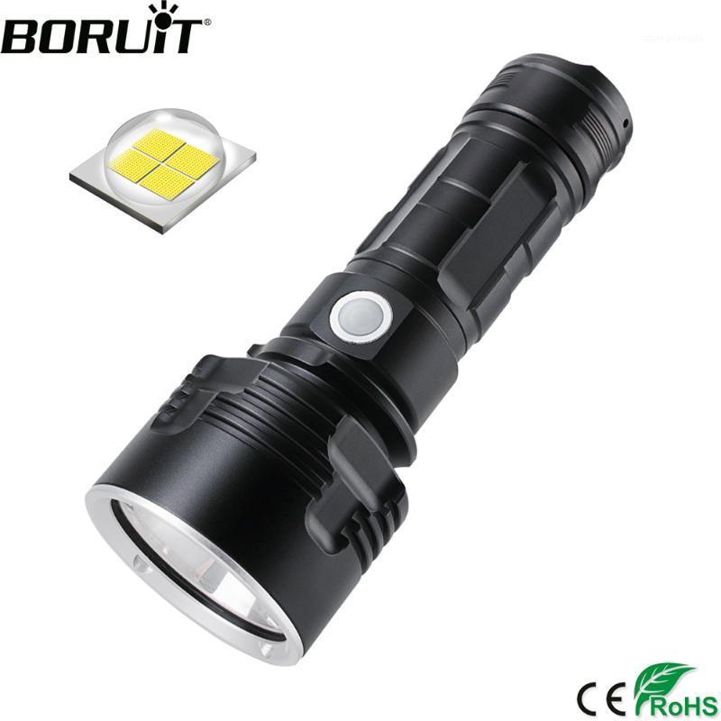 BORUiT C15 LED Powerful 2300LM XHP50 Torch 3-Mode Rechargeable 26650 Battery Lantern Waterproof Camping Bicycle Light1
BORUiT C15 LED Powerful 2300LM XHP50 Torch 3-Mode Rechargeable 26650 Battery Lantern Waterproof Camping Bicycle Light1