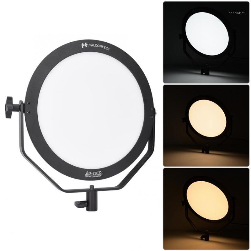 FalconEyes Ring Light LED Studio Video Soft Light Dimmable 3000-5600K 28W Stepless Touch LCD LED Round Photography Lamp SO-28TD1
FalconEyes Ring Light LED Studio Video Soft Light Dimmable 3000-5600K 28W Stepless Touch LCD LED Round Photography Lamp SO-28TD1
