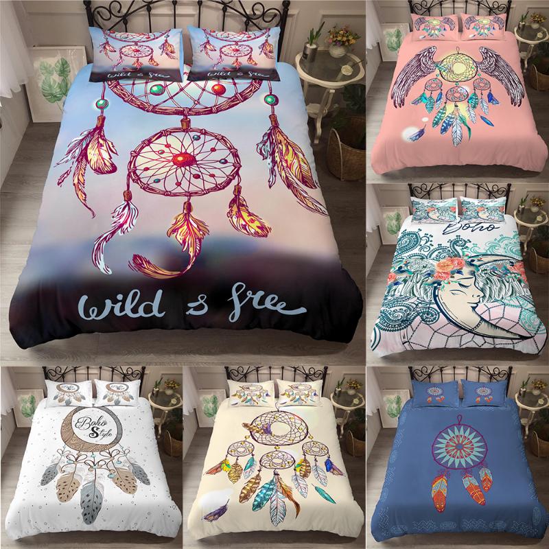 ZEIMON 3D Dreamy Bedding Set Bohemian Life Full Single Double Size Lightweight Microfiber Duvet Cover with Pillowcase 2/3Pcs, 072-1
ZEIMON 3D Dreamy Bedding Set Bohemian Life Full Single Double Size Lightweight Microfiber Duvet Cover with Pillowcase 2/3Pcs, 072-1