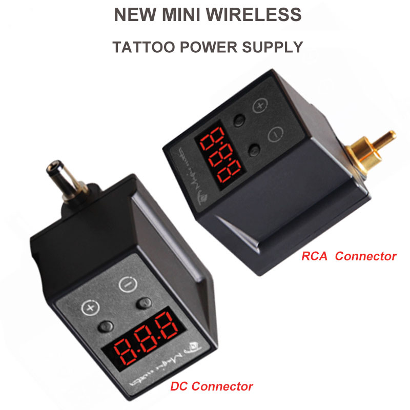 New Wireless Tattoo Power Supply For RCA/DC Tattoo Machine Gun Supply Rechargable Machine Battery Raben
New Wireless Tattoo Power Supply For RCA/DC Tattoo Machine Gun Supply Rechargable Machine Battery Raben
