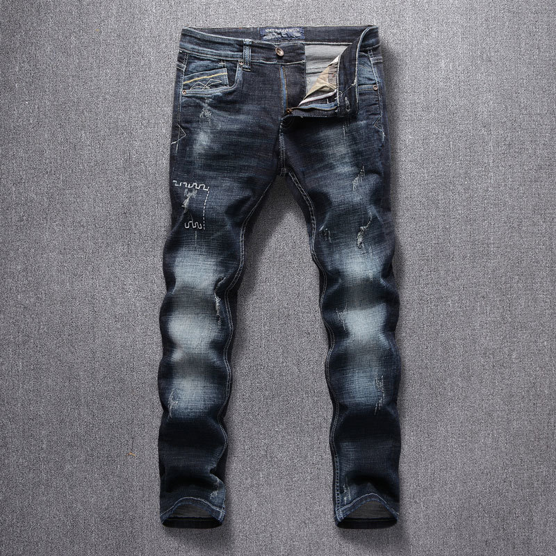 2021 New New Designer Style Fashion Thin Blue Streetwear Fit Buttons Classic Jeans O2qv
2021 New New Designer Style Fashion Thin Blue Streetwear Fit Buttons Classic Jeans O2qv