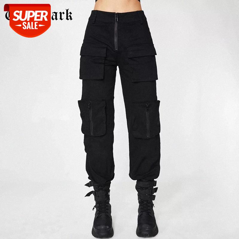 Goth Dark Pleated Grunge Gothic Pants For Women Harajuku Punk Patchwork Zipper Pockets Autumn 2020 Fashion Female Trousers #oB7T, Black;white
Goth Dark Pleated Grunge Gothic Pants For Women Harajuku Punk Patchwork Zipper Pockets Autumn 2020 Fashion Female Trousers #oB7T, Black;white