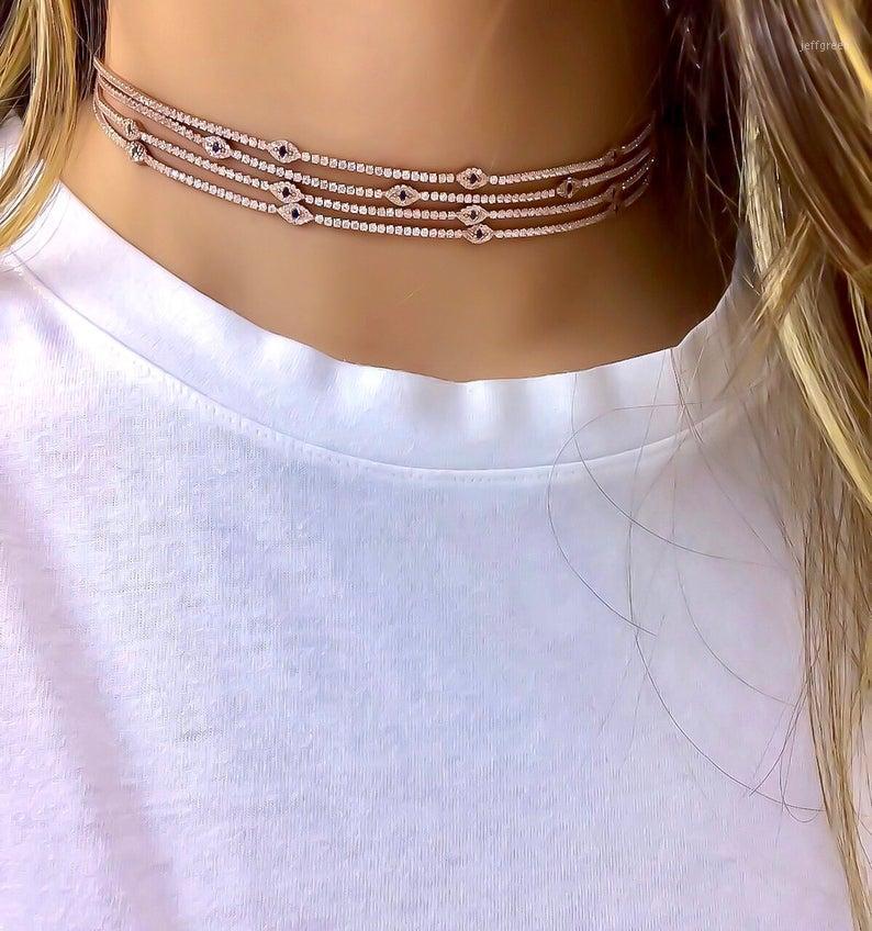 Pendant Necklaces 2021 Luxury Fashion Lucky Turkish Evil Eye Charm Dainty Choker Collarbone Adorable Women Girl Tennis Chain Cz Station Neck
Pendant Necklaces 2021 Luxury Fashion Lucky Turkish Evil Eye Charm Dainty Choker Collarbone Adorable Women Girl Tennis Chain Cz Station Neck