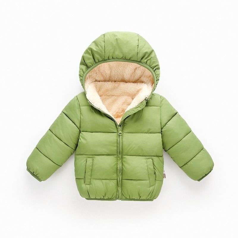Girls Winter Coats Kids Fleece Bubble Coat Toddler Jacket Clothes for Baby Girl Boy Coats Snowsuit Boys Casual Parkas Children LJ201017
