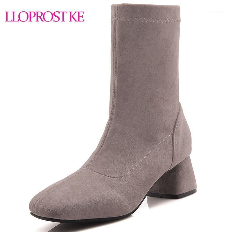 Lloprost ke Thick High Heel booties Woman 2021 Flock Female Ankle Boot Women Shoe Female Winter Elastic Footwear Plus Size D4241, Black
Lloprost ke Thick High Heel booties Woman 2021 Flock Female Ankle Boot Women Shoe Female Winter Elastic Footwear Plus Size D4241, Black
