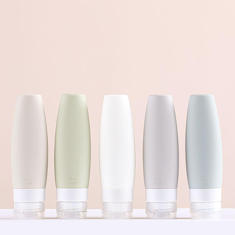 New 60/90ml Portable Silicone Refillable Bottle Empty Travel Packing Press For Lotion Shampoo Cosmetic Containers Squeeze Bottle1
New 60/90ml Portable Silicone Refillable Bottle Empty Travel Packing Press For Lotion Shampoo Cosmetic Containers Squeeze Bottle1