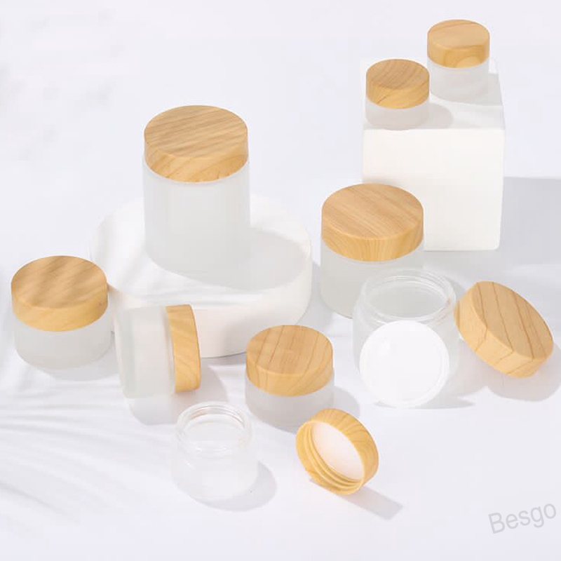 Matte Containers Jar Empty Cosmetic Portable Case Screw-top Bottle Imitation Wood Grain Cover Glass Cream Bottling Storage Travel BH4488 WXM
Matte Containers Jar Empty Cosmetic Portable Case Screw-top Bottle Imitation Wood Grain Cover Glass Cream Bottling Storage Travel BH4488 WXM