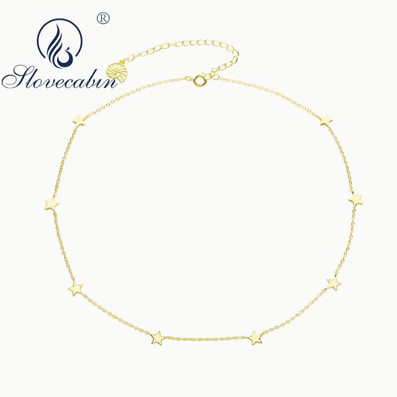 SloveCabin Real 100% 925 Sterling Silve Women Fashion Star Chain Choker Necklaces Luxury Silver 925 Jewelry Accessories1
SloveCabin Real 100% 925 Sterling Silve Women Fashion Star Chain Choker Necklaces Luxury Silver 925 Jewelry Accessories1