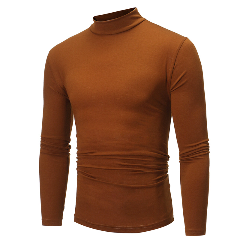 Autumn Winter Mens Thin Thermal T-shirt Men's Half-collar Bottoming Slim Warm Cotton High-necked Long-sleeved T-shirt kg-119, Coffe
Autumn Winter Mens Thin Thermal T-shirt Men's Half-collar Bottoming Slim Warm Cotton High-necked Long-sleeved T-shirt kg-119, Coffe