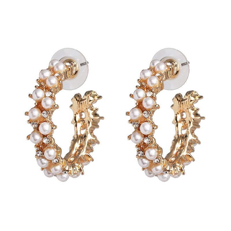 Hoop & Huggie Vintage Korean Earrings For Women Handmade Sweet Simulated Pearl Circle Jewelry Pendientes Gifts Accessories Brincos
Hoop & Huggie Vintage Korean Earrings For Women Handmade Sweet Simulated Pearl Circle Jewelry Pendientes Gifts Accessories Brincos