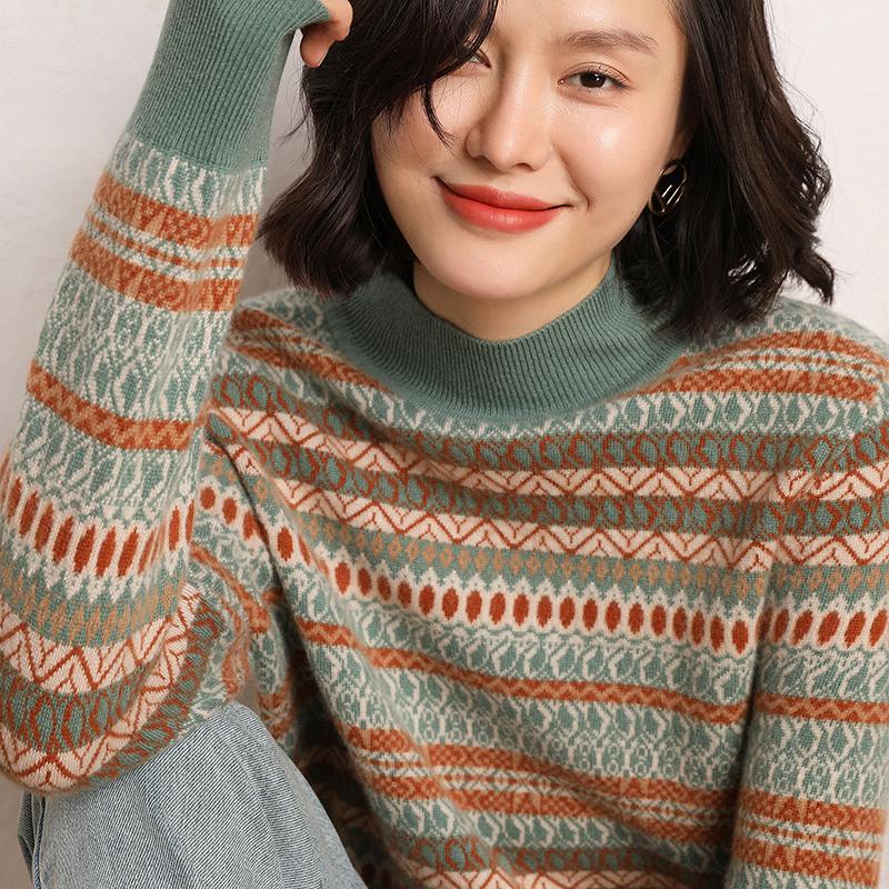 New Arrival Hot Sale Women Print 100% Sweaters Fashion Thick O-Neck Cashmere Knitting Soft Jumpers Female High Quanlity Pullover, Songshilv
New Arrival Hot Sale Women Print 100% Sweaters Fashion Thick O-Neck Cashmere Knitting Soft Jumpers Female High Quanlity Pullover, Songshilv