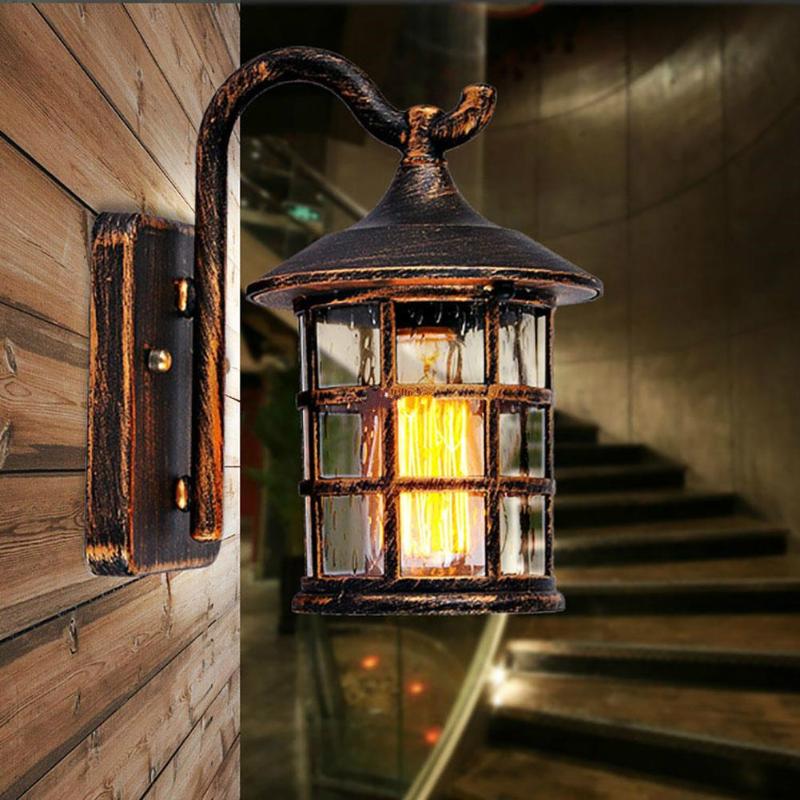 Outdoor waterproof wall lamp Retro aisle balcony street store decoration Loft style Metal outdoor LED wall light mx5071510
Outdoor waterproof wall lamp Retro aisle balcony street store decoration Loft style Metal outdoor LED wall light mx5071510