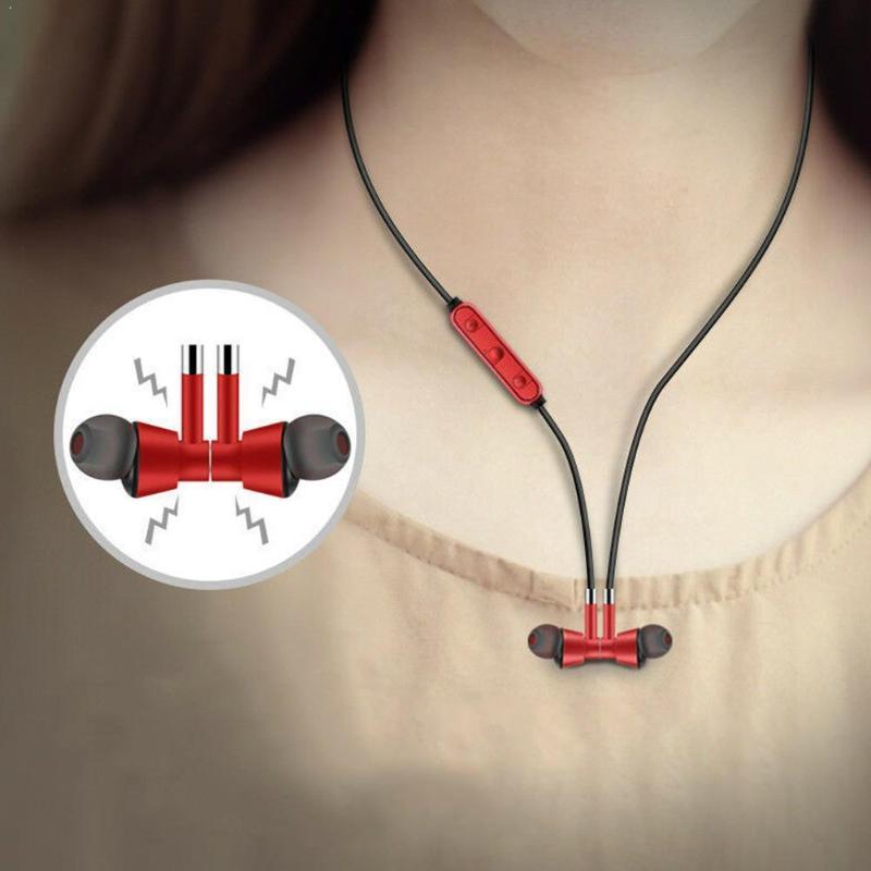 Earphone Magnetic In-Ear Earphone 5.0 Smart Stereo Wireless HSP New Support HFP Earbuds Headset AVRCP V8J9, Black
Earphone Magnetic In-Ear Earphone 5.0 Smart Stereo Wireless HSP New Support HFP Earbuds Headset AVRCP V8J9, Black