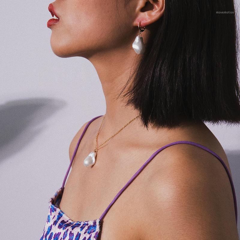 Trendy Pink Baroque Pearl Pendant Drop Earrings For Women Fashion Pearl Charm Statement Jewelry Wedding Earrings Female 20201
Trendy Pink Baroque Pearl Pendant Drop Earrings For Women Fashion Pearl Charm Statement Jewelry Wedding Earrings Female 20201