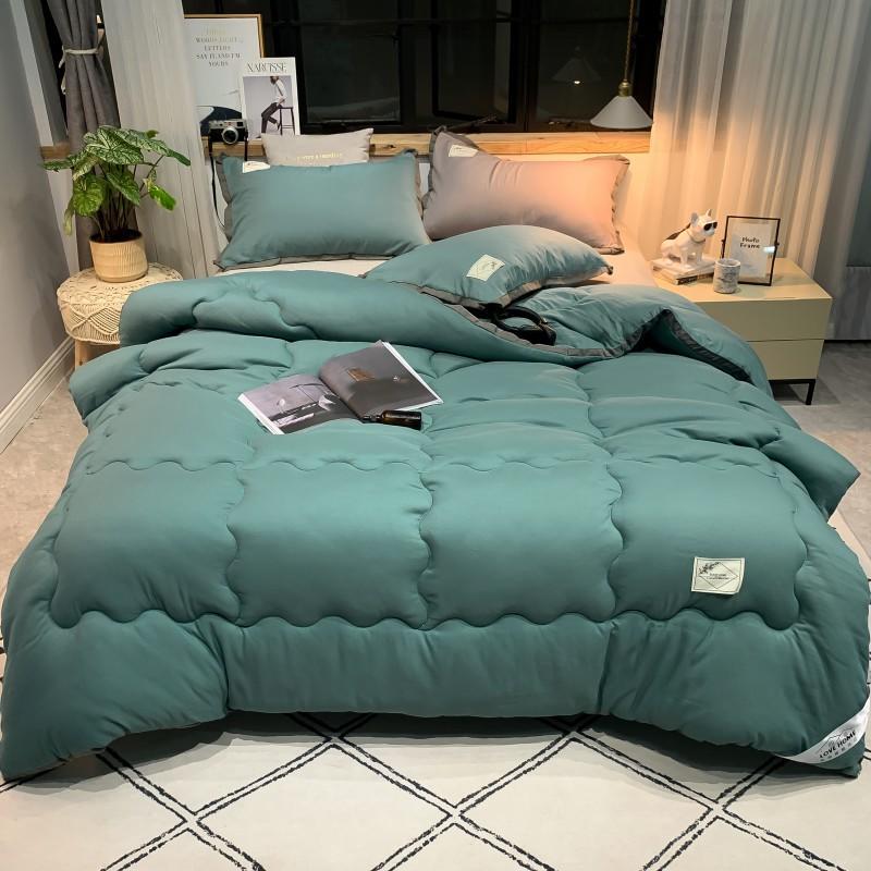 Winter Thickening Quilt Duvets Comforters Cover Queen Twin Full Size Blanket Filling Cotton Solid Cover Sanding
Winter Thickening Quilt Duvets Comforters Cover Queen Twin Full Size Blanket Filling Cotton Solid Cover Sanding