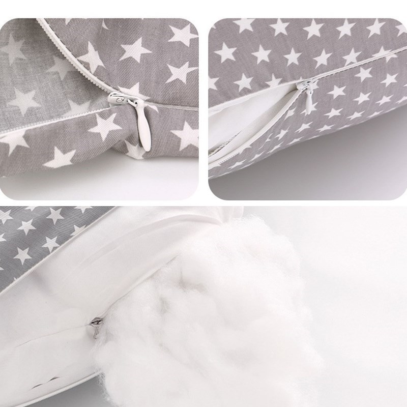 Washable Cover Cushion Infant Baby Care Pillow Cover Nursing Newborn Baby Breastfeeding Pillow Cover Nursing Slipcover Protector LJ201014