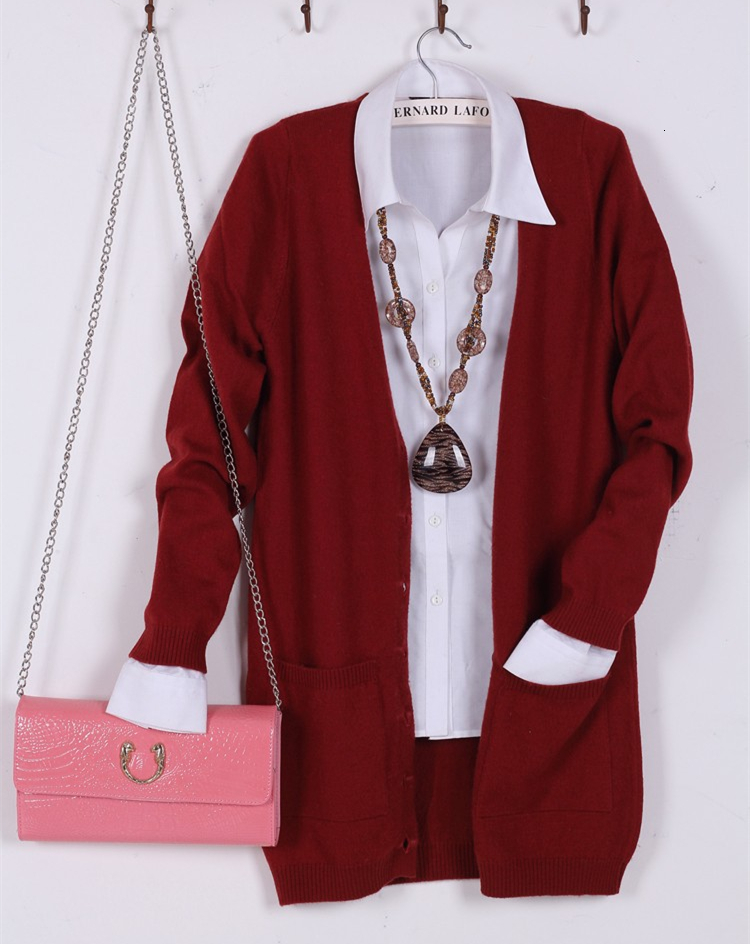 2021 New High Quality Autumn Winter Medium-long Cardigan Elegant Pocket Knitted Outerwear Cashmere Sweater Tops 6cmk, Lavender
2021 New High Quality Autumn Winter Medium-long Cardigan Elegant Pocket Knitted Outerwear Cashmere Sweater Tops 6cmk, Lavender