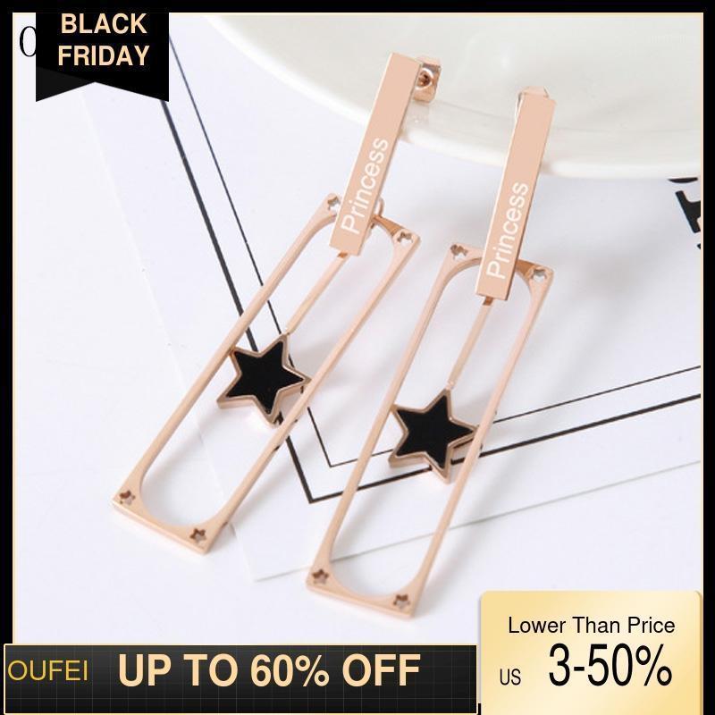 OUFEI Star Drop Dangle Earring For Women Rose Gold Stainless Steel Earring Geometric Square Star Fashion Jewelry1
OUFEI Star Drop Dangle Earring For Women Rose Gold Stainless Steel Earring Geometric Square Star Fashion Jewelry1