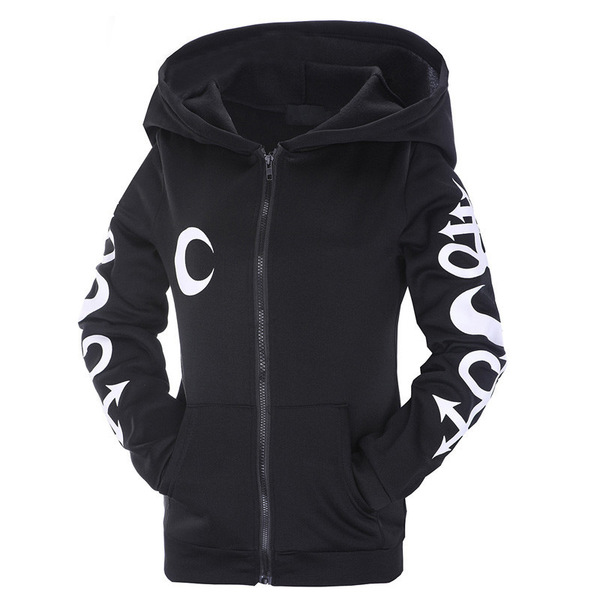 S-5XL Women Fashion Hooded Jacket Print Gothic Punk Long Sleeve Zipper Hoodies Tracksuit Witch Cool Sweatshirt Plus Size 2020, Black
S-5XL Women Fashion Hooded Jacket Print Gothic Punk Long Sleeve Zipper Hoodies Tracksuit Witch Cool Sweatshirt Plus Size 2020, Black