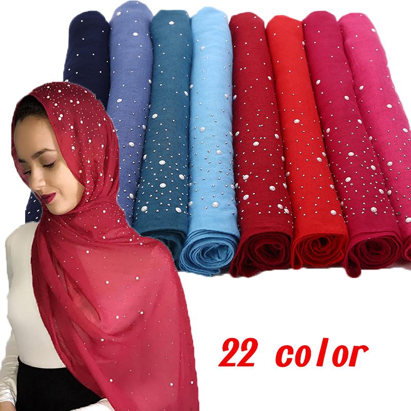 10pc/lot plain Iron beads scarf cotton scarves studs silver pearls scarves muffler headband wrap muslim shawls 180*75cm
10pc/lot plain Iron beads scarf cotton scarves studs silver pearls scarves muffler headband wrap muslim shawls 180*75cm