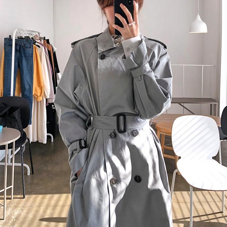 2020 New Korean Style Spring and Autumn Slim Fit Waist Women's Coat Mid-Length Casual Trench Coat Women's, Khaki
2020 New Korean Style Spring and Autumn Slim Fit Waist Women's Coat Mid-Length Casual Trench Coat Women's, Khaki