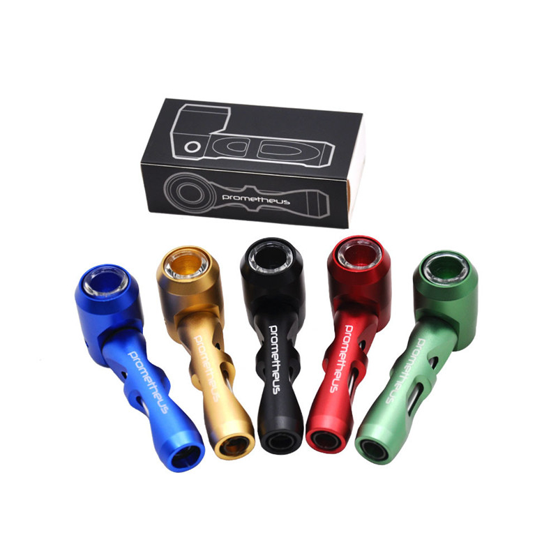Prometheus Pocket Metal Smoking Pipes Electronic Cigarette Tobacco Pipe Wax Dry Herb Holder Glass Metal Aluminum Smoking Pipe
Prometheus Pocket Metal Smoking Pipes Electronic Cigarette Tobacco Pipe Wax Dry Herb Holder Glass Metal Aluminum Smoking Pipe