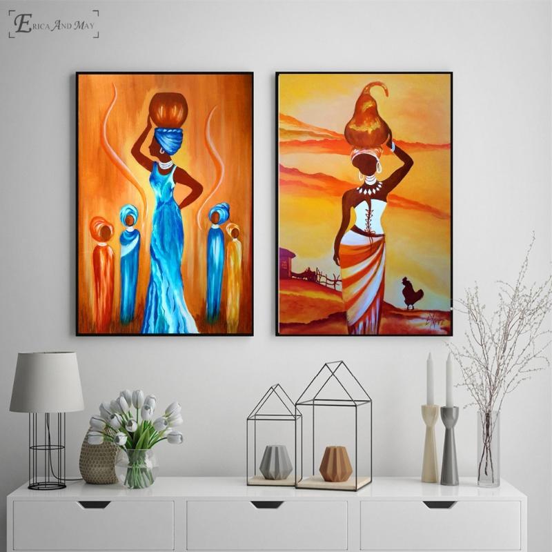 African Women Life Vintage Style Wall Art Canvas Painting Poster For Home Decor Posters And Prints Unframed Decorative Pictures
African Women Life Vintage Style Wall Art Canvas Painting Poster For Home Decor Posters And Prints Unframed Decorative Pictures