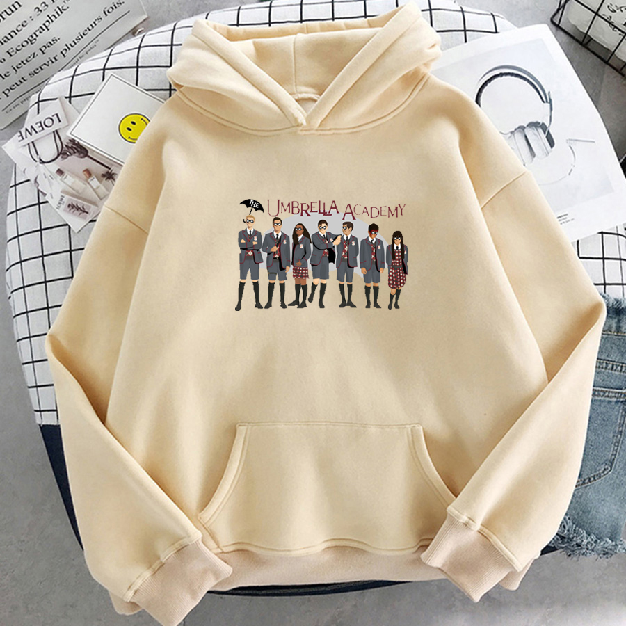 The Umbrella Academy Hooded Harajuku Hoodie Funny Graphic Hoodies Pullovers Spring Autumn Oversized Crewneck Sweatshirts C0127, Black
The Umbrella Academy Hooded Harajuku Hoodie Funny Graphic Hoodies Pullovers Spring Autumn Oversized Crewneck Sweatshirts C0127, Black