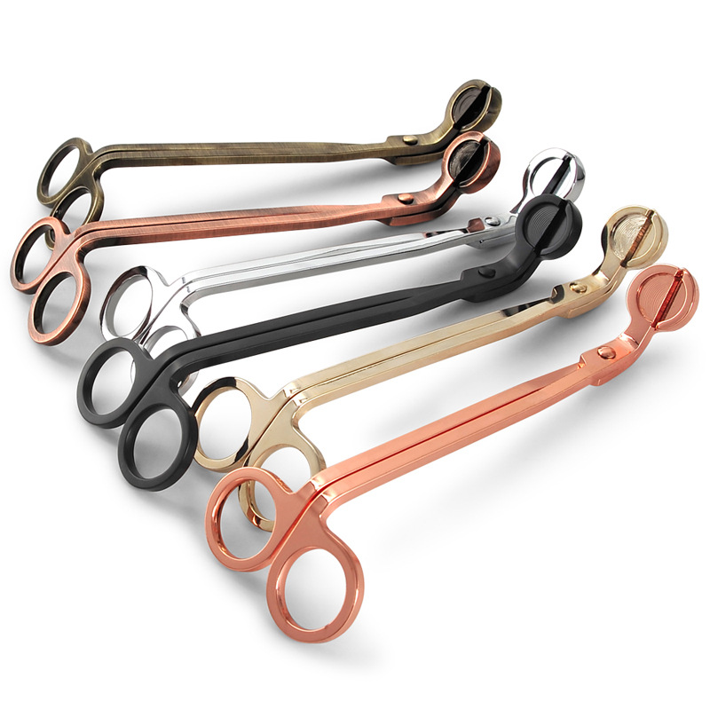 Stainless Steel Snuffers Candle Wick Trimmer Rose Gold Candle Scissors Cutter Candle Wick Trimmer Oil Lamp Trim scissor Cutter от DHgate WW